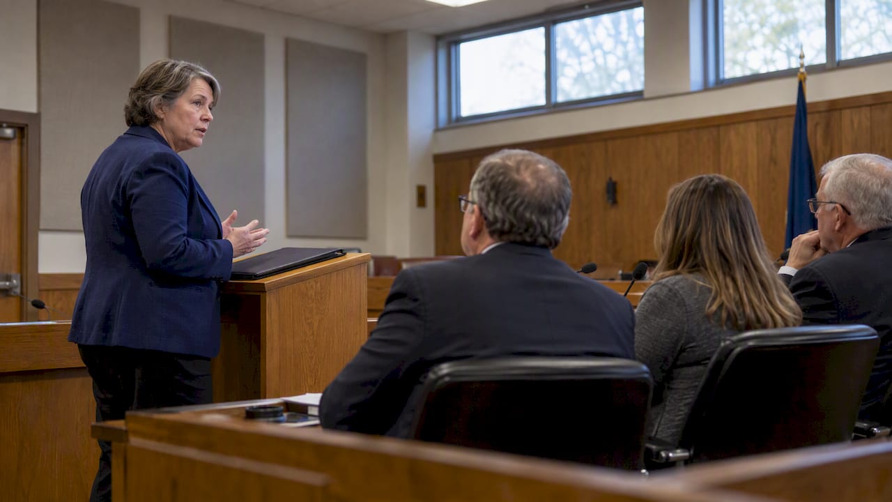 Family advocate presenting cold case policy request