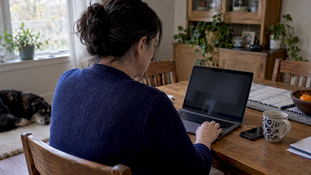 Family member searching an unidentified remains database