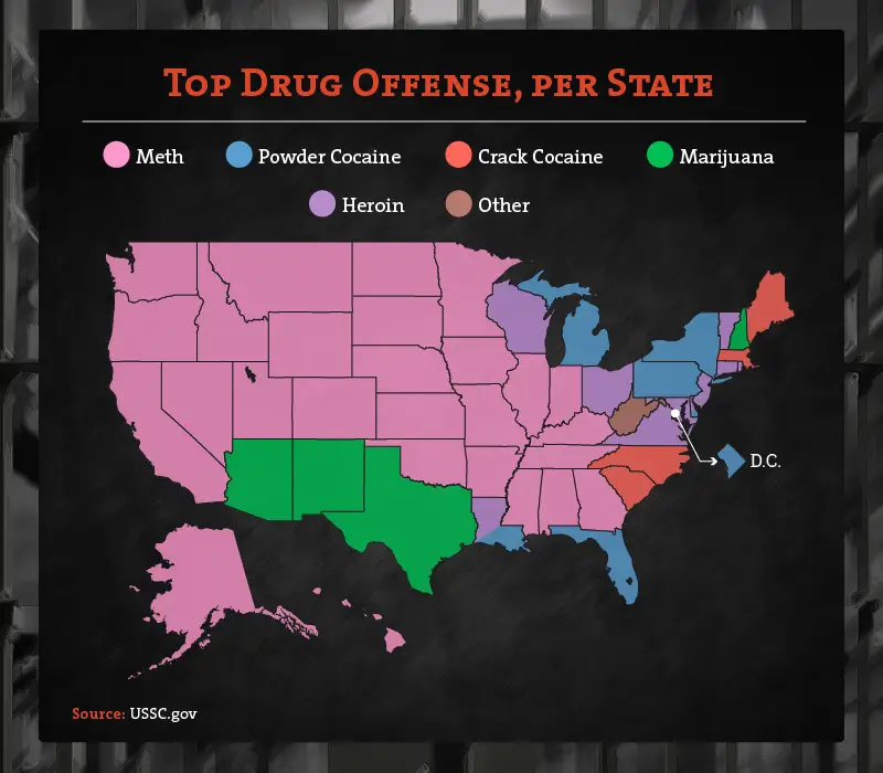 Shifting Tides: Analyzing Regional Trends in Methamphetamine-Related Arrests Across the United States