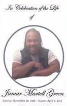Jamar Green death by force case profile photo