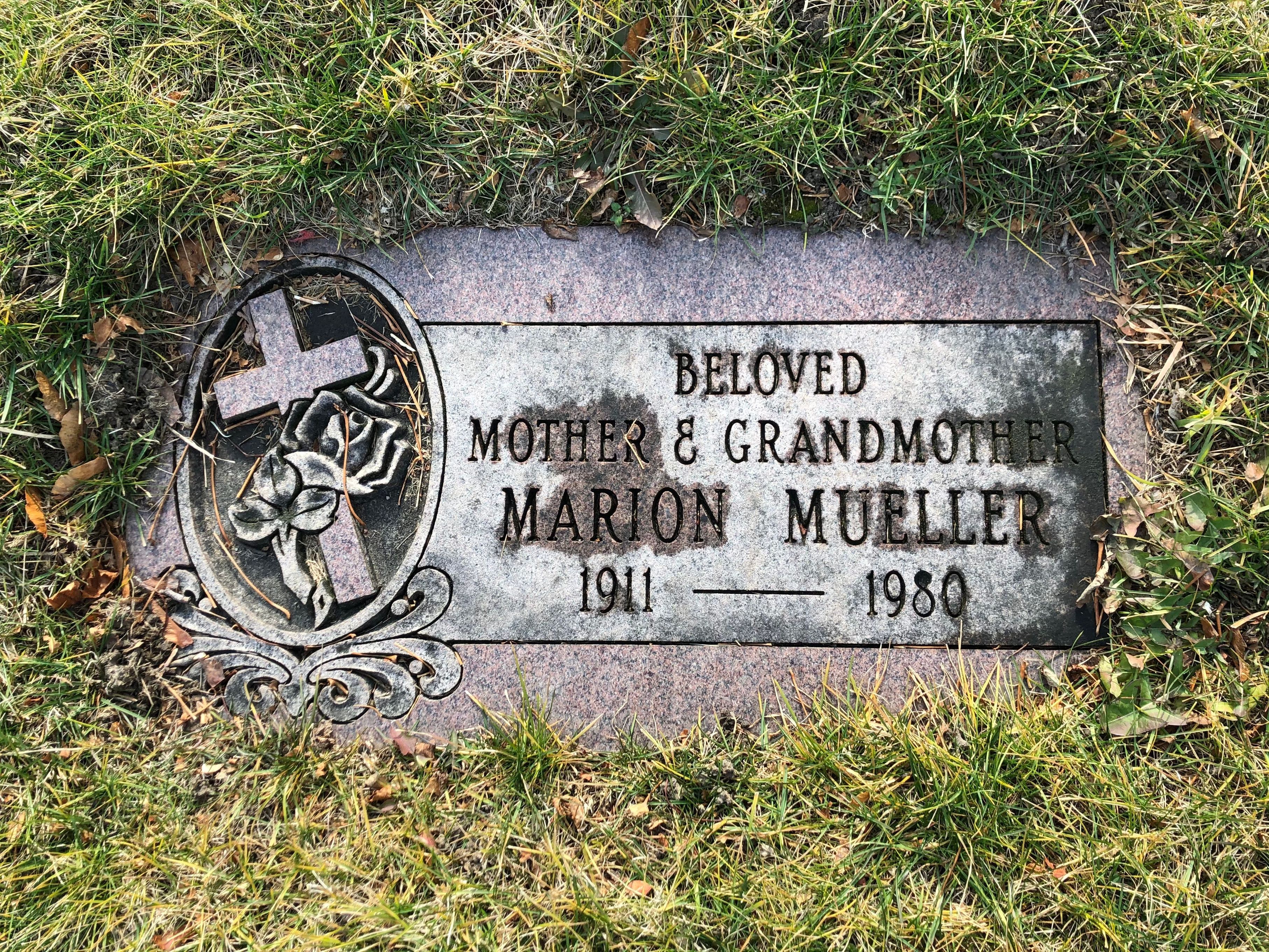 Marion Mueller death by force case profile photo