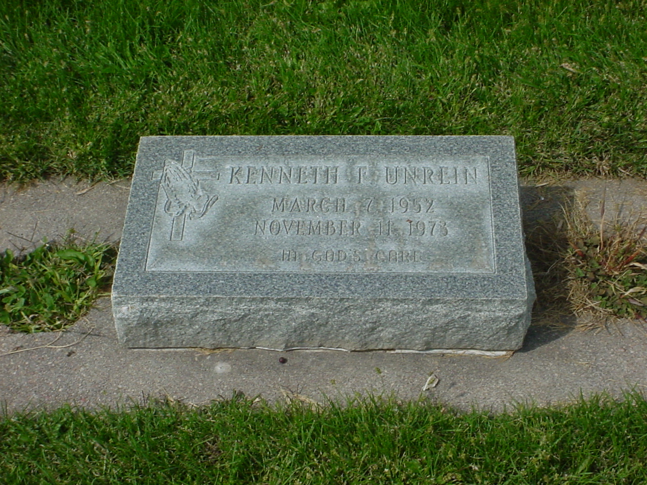 Kenneth Unrein death by force case profile photo