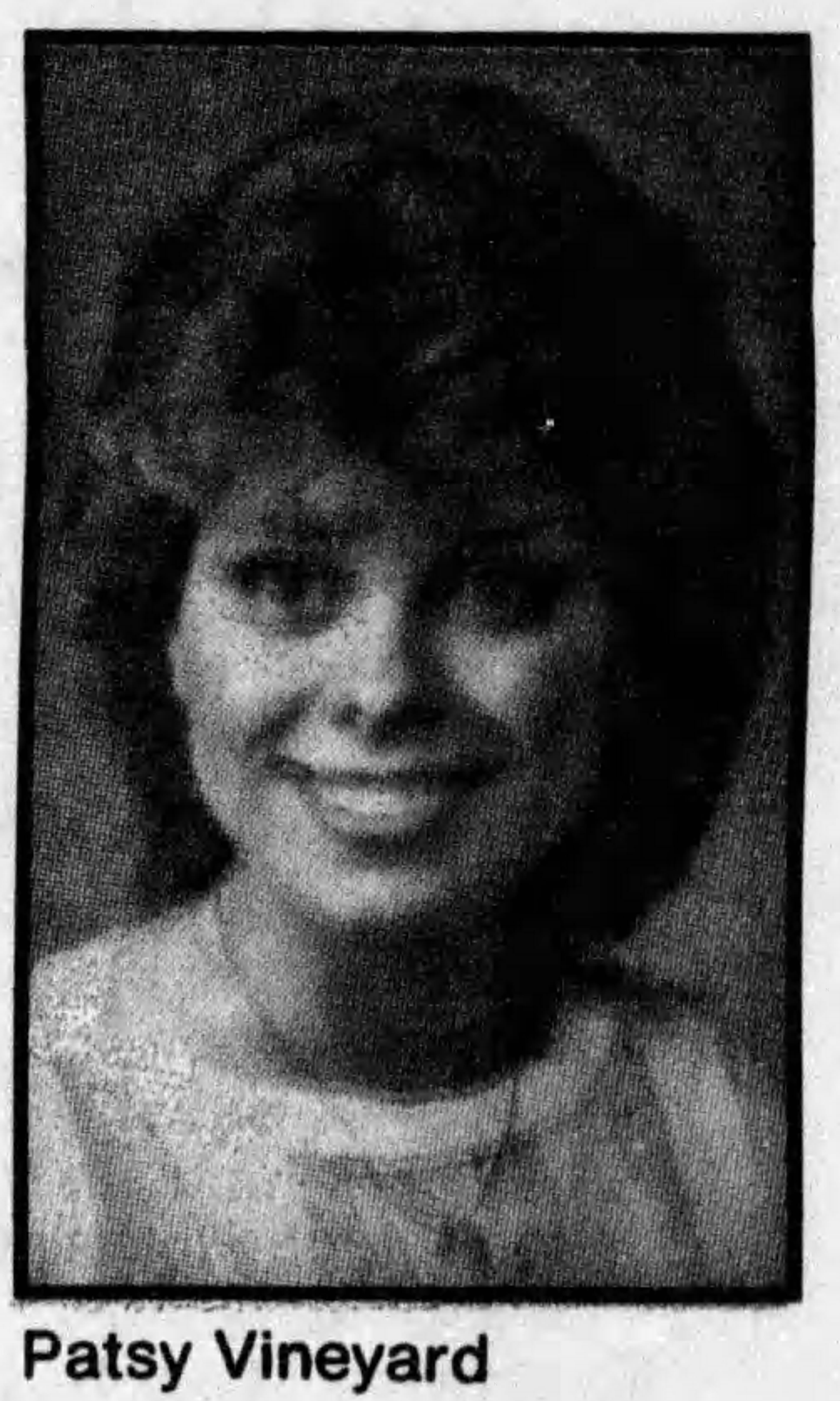 Patsy Vineyard death by force case profile photo