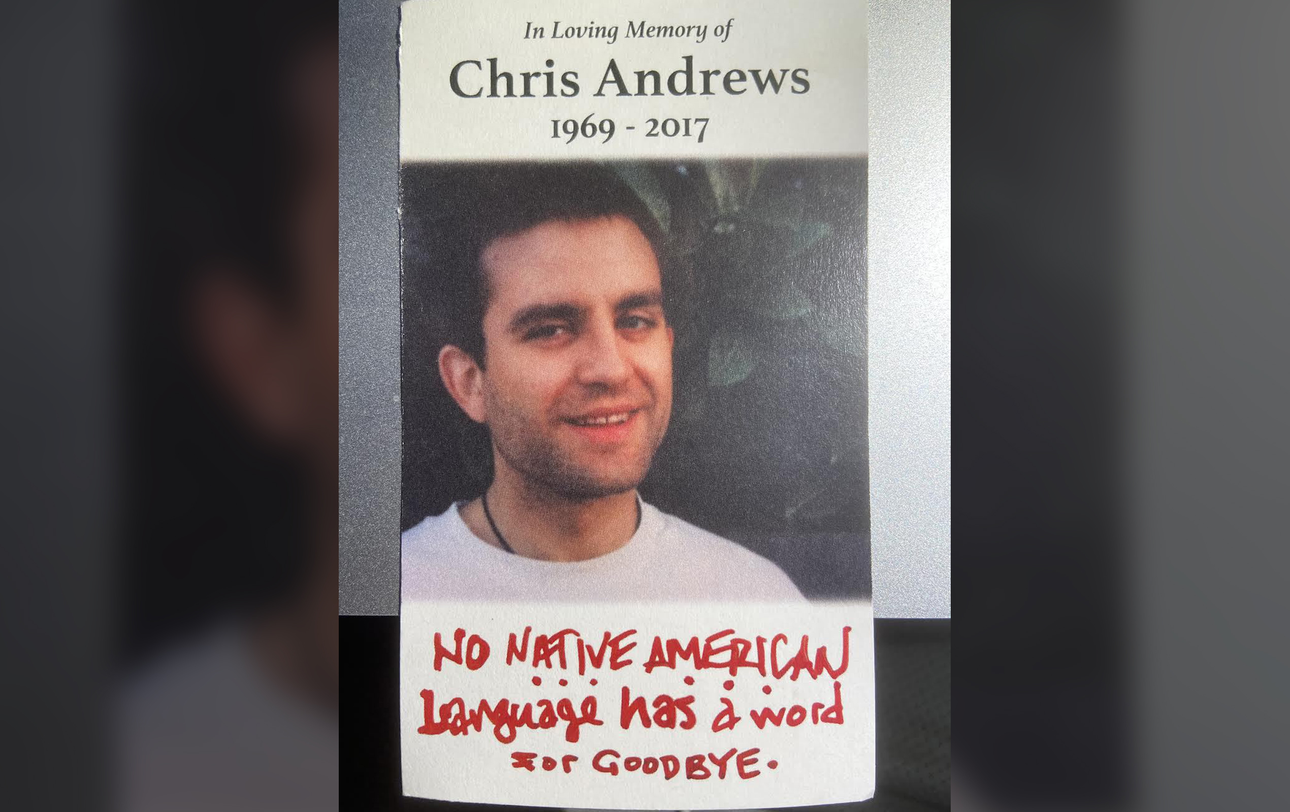 Christopher Andrews death by force case profile photo