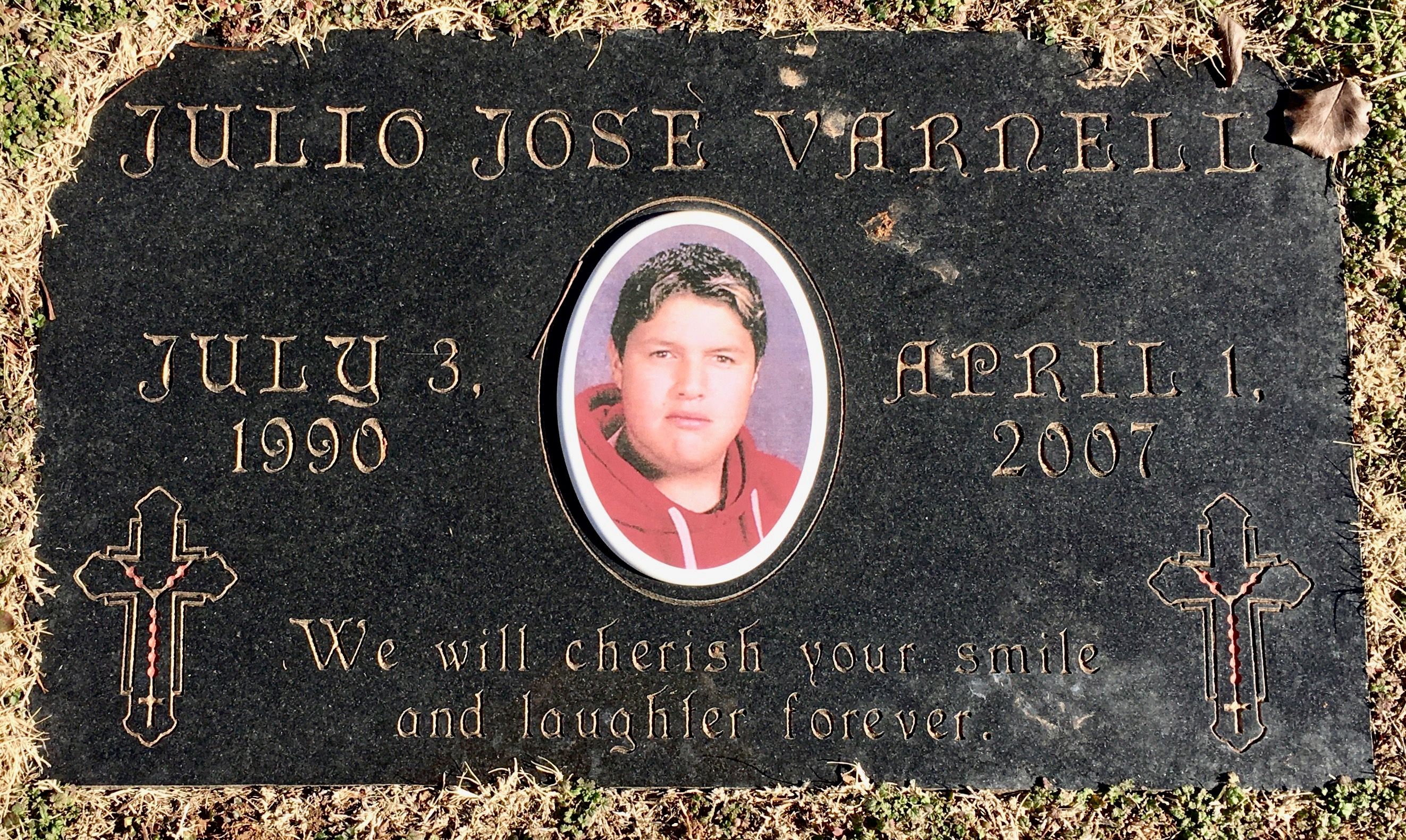 Julio Varnell death by force case profile photo