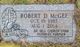 Robert Mcgee death by force case profile photo