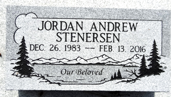Jordan Stenersen death by force case profile photo