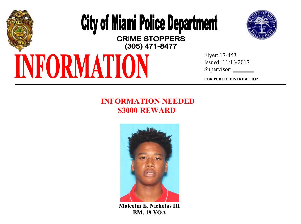 Malcom Nicholas death by force case profile photo