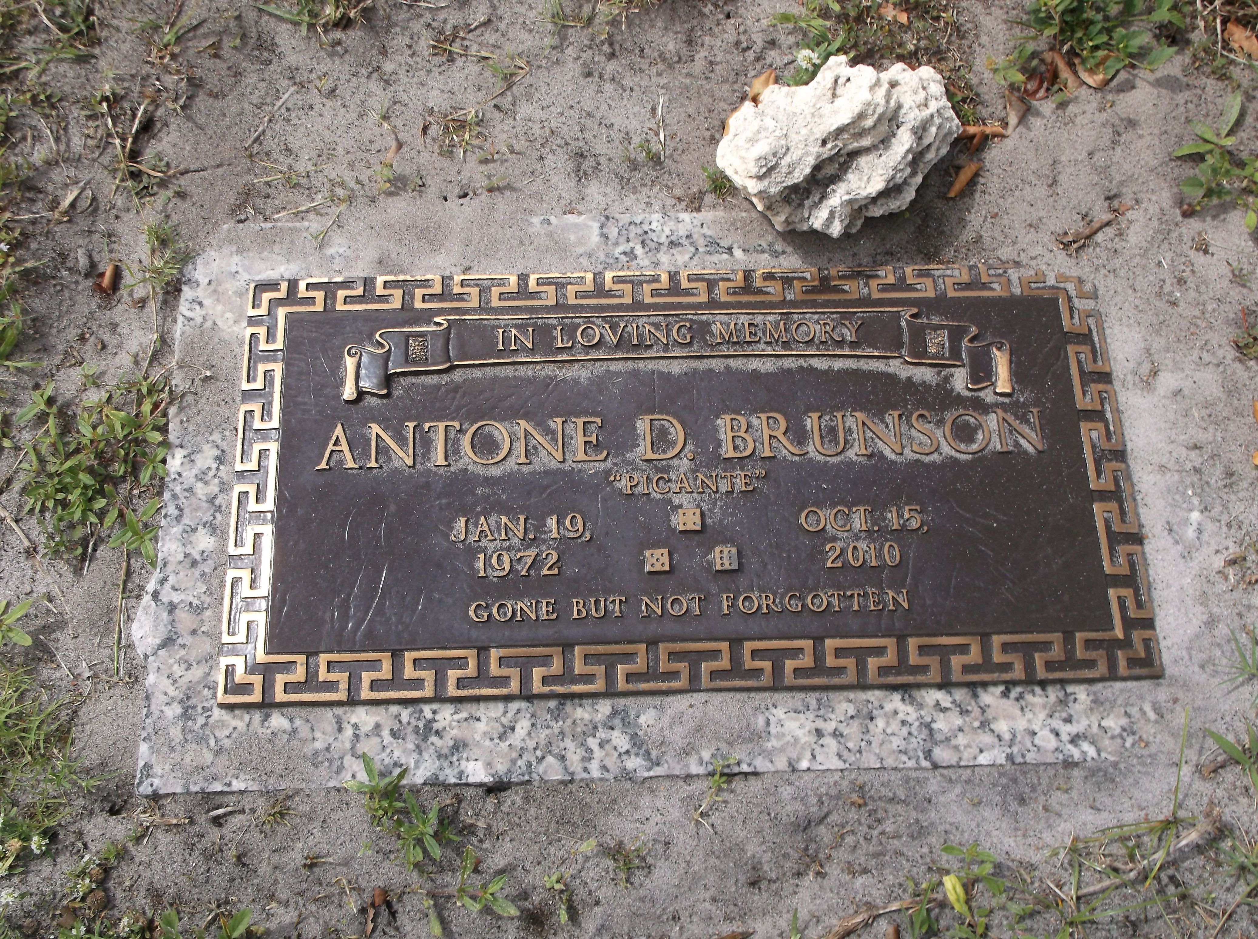 Antone Brunson death by force case profile photo