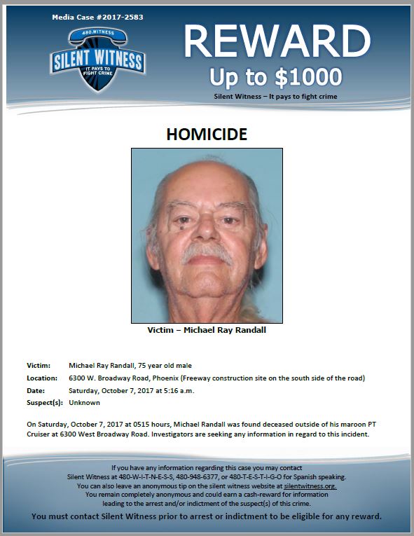 Michael Randall death by force case profile photo