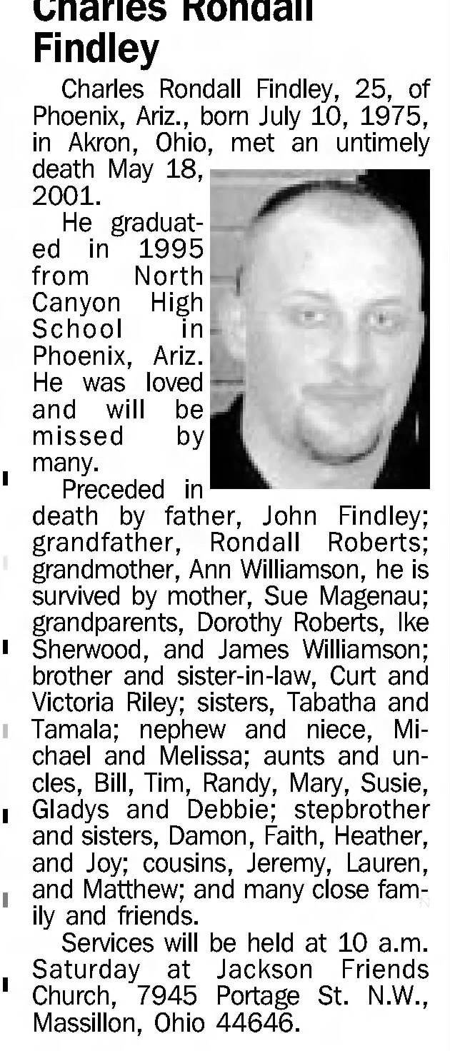 Charles Findley death by force case profile photo