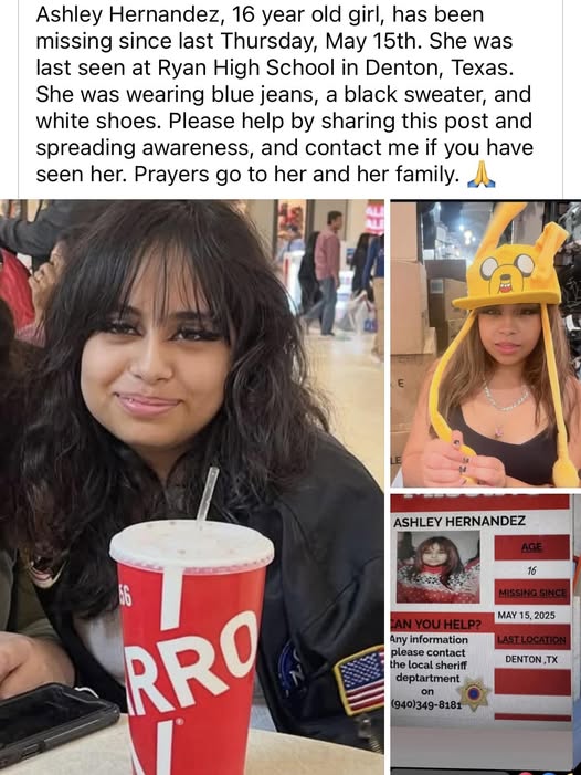 Ashley Hernandez missing person case in Grand Prairie, Texas