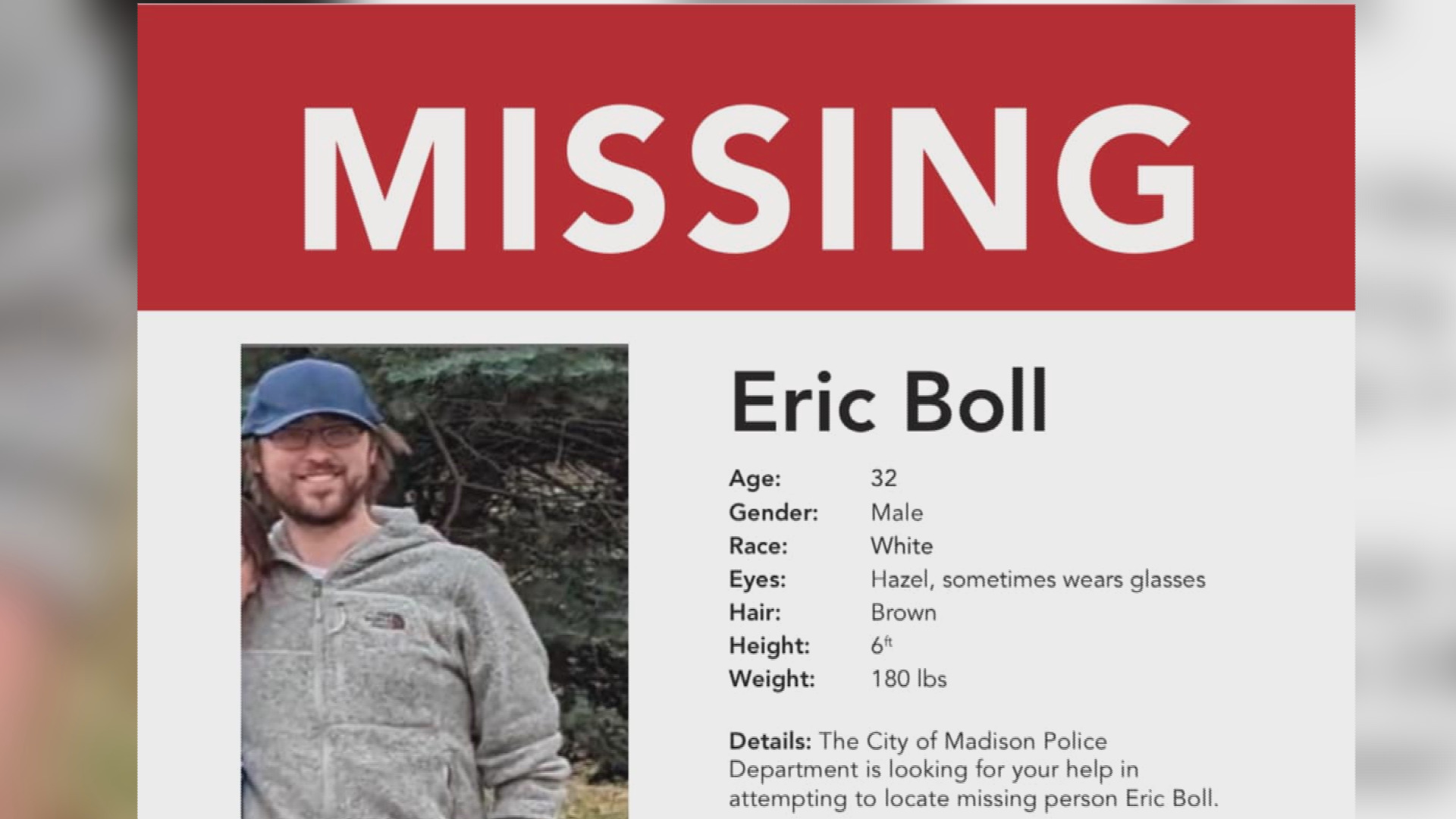 Eric Boll missing person case profile photo
