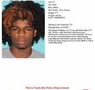 Marshaun Wellman missing person case profile photo