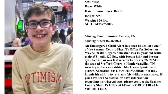 Mateo Sebastian missing person case profile photo