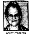 Dorothy Bolton missing person case profile photo