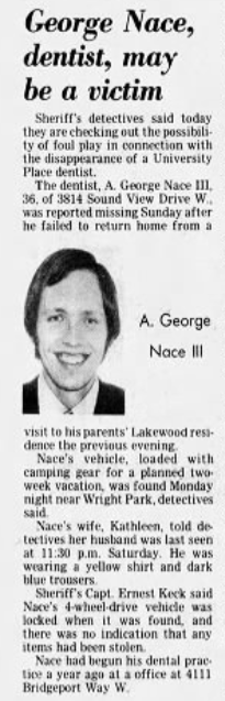 George Nace missing person case profile photo