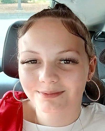 Destiny Slack missing person case in HAYDENVILLE, Massachusetts