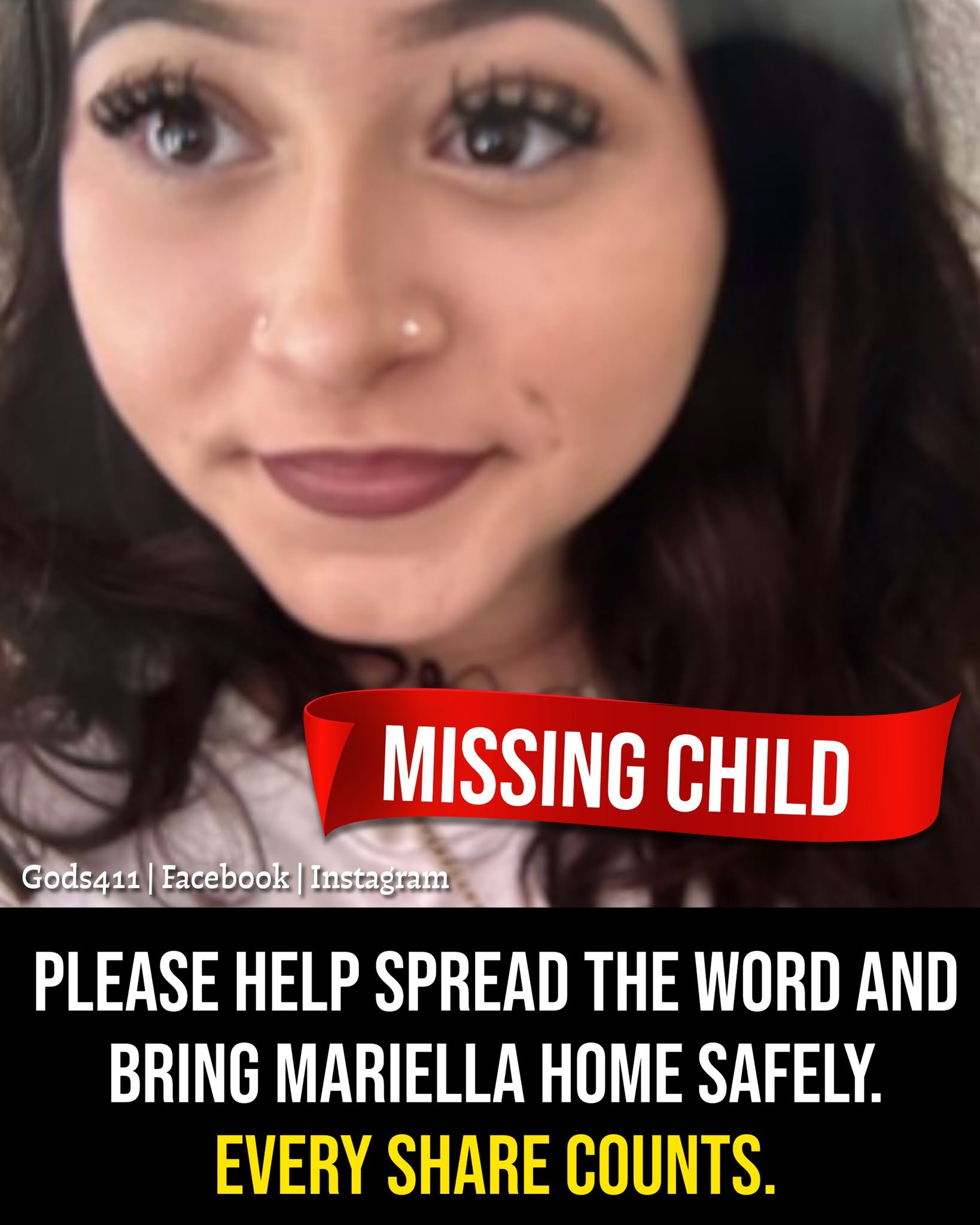 Mariella Martinez missing person case profile photo