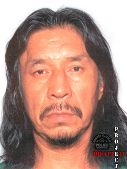 Leslie George THOMAS missing person case in Roseau River First Nation, Manitoba