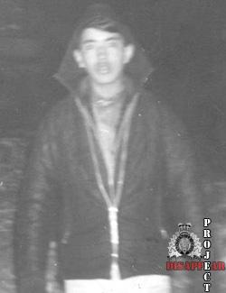 Ronnie HARPER missing person case in Red Sucker Lake, Manitoba