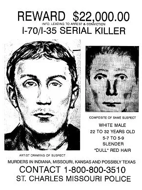 Strangler I-70, Serial Killer Indiana||Ohio