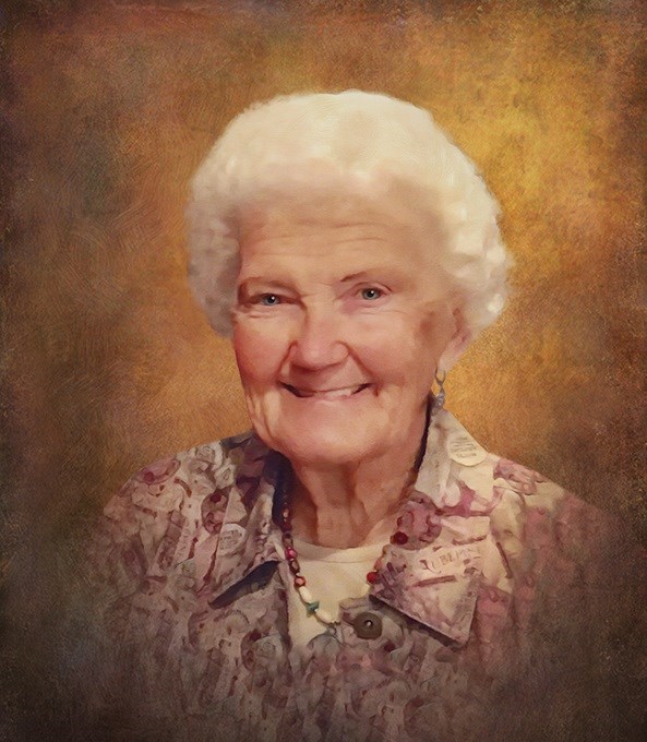 Portrait shared in memory of Clara Strange