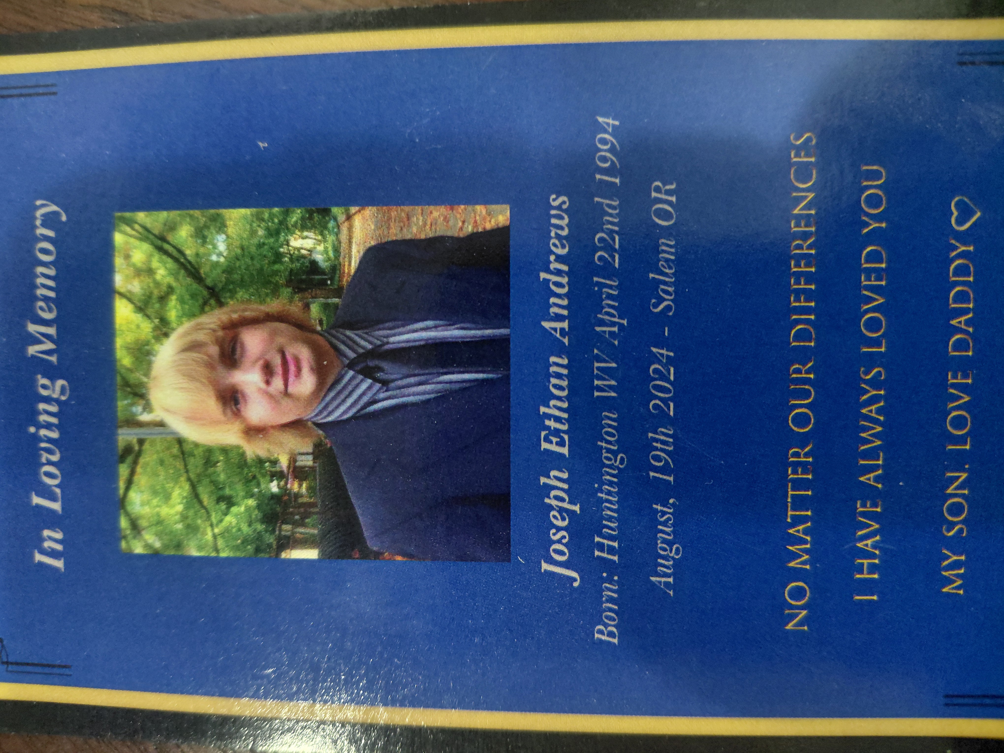 Shared memorial photograph