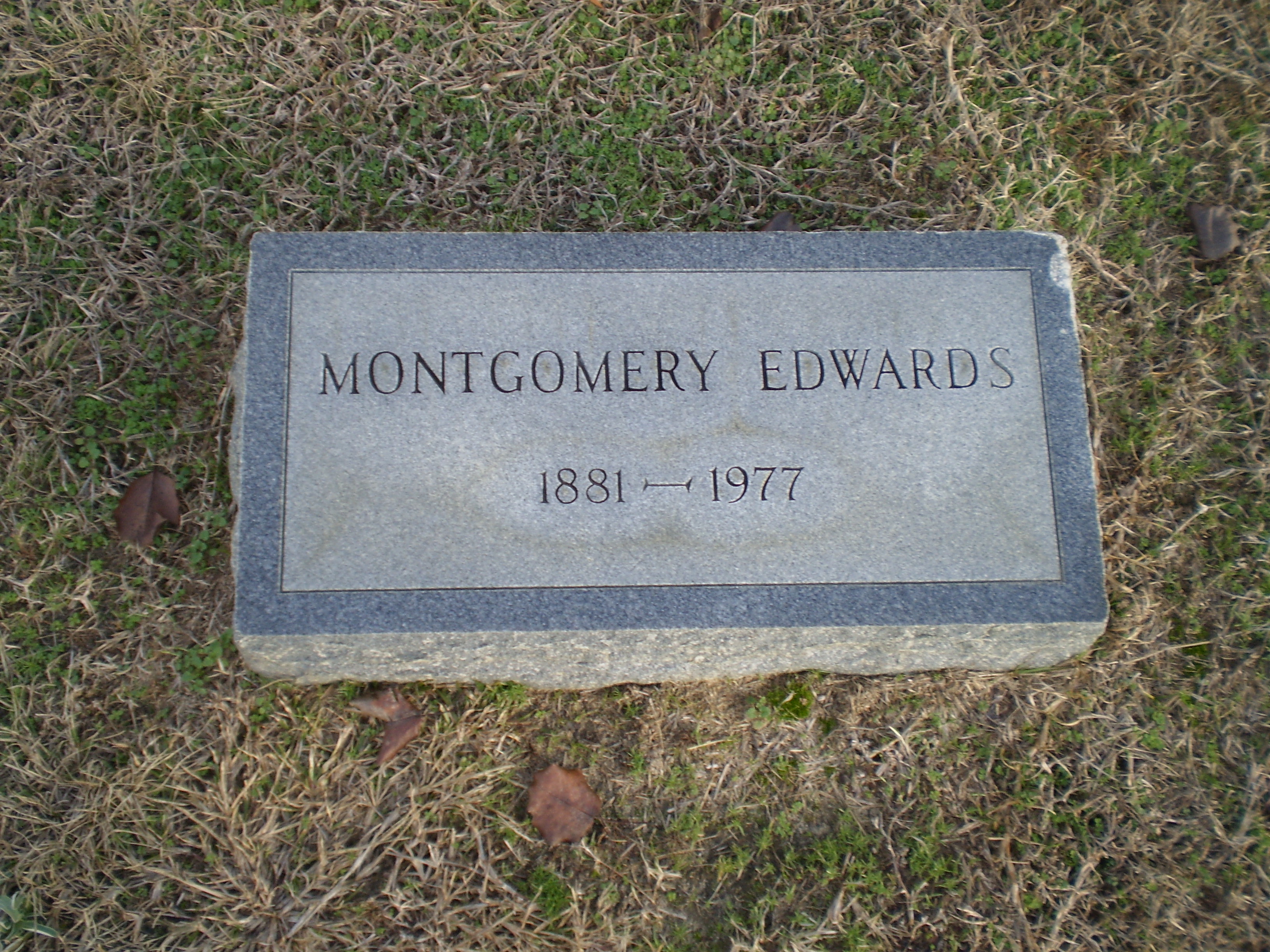 Portrait of Montgomery Edwards