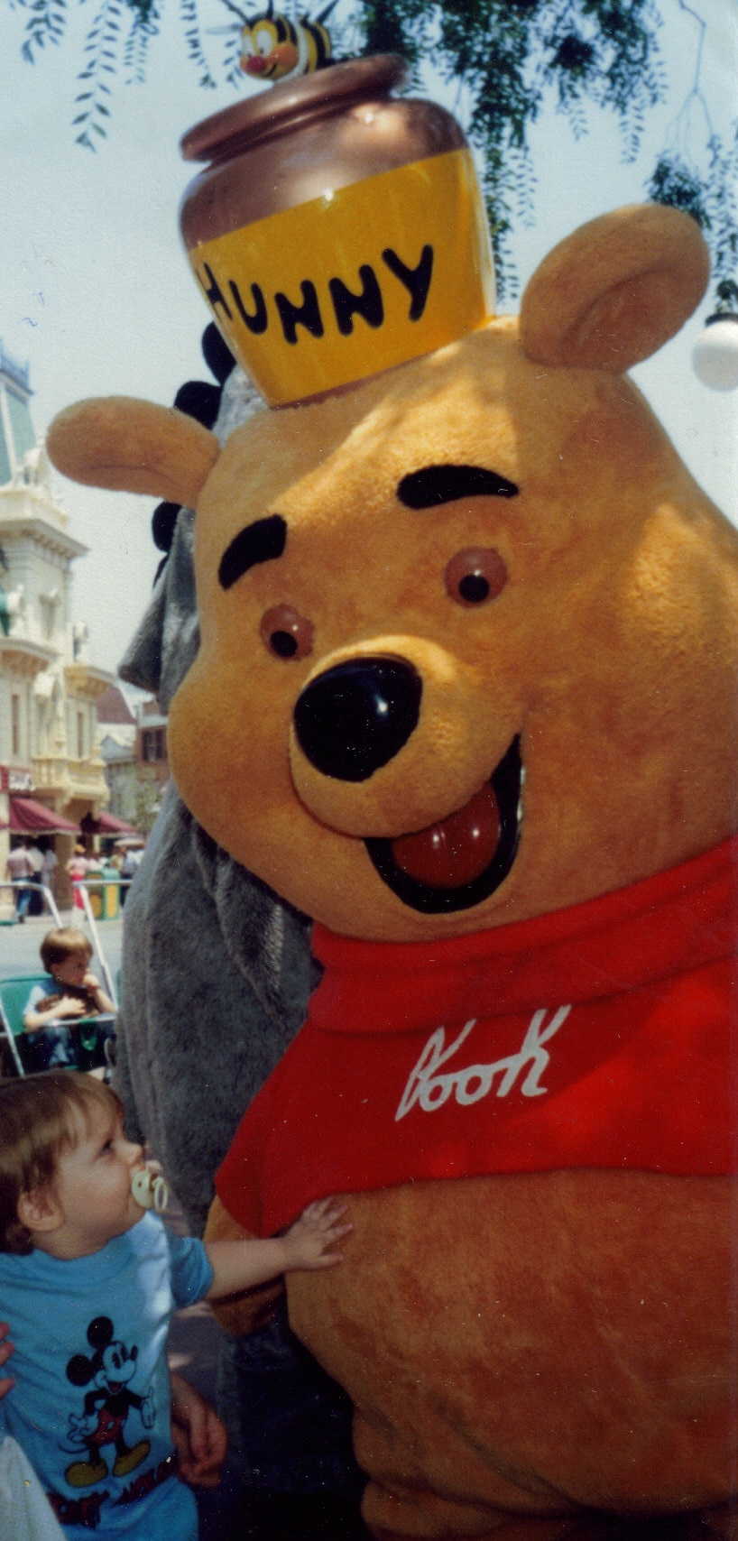 Philip and Winnie the Pooh.