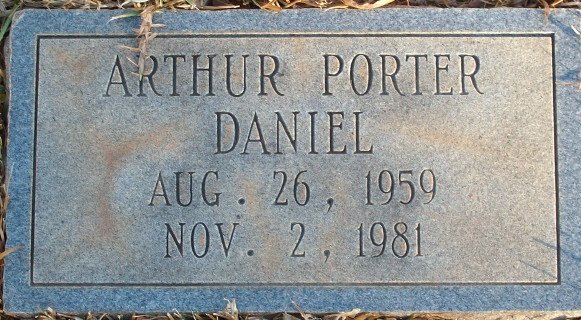 Portrait shared in memory of Arthur Daniel