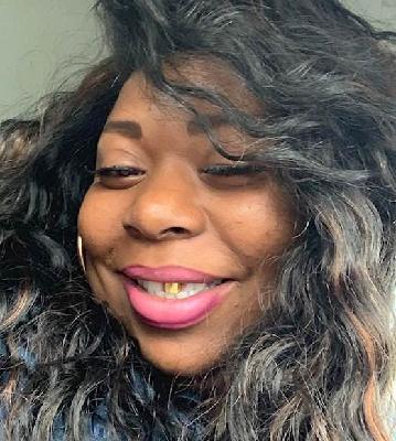 Portrait shared in memory of Takela Marshall