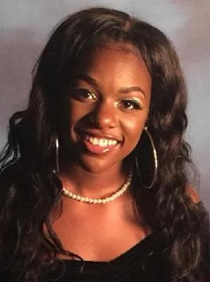 Portrait shared in memory of Montasia Arrington